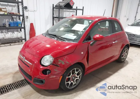 2015 Fiat 500 Sport z USA, uszkodzony, nr VIN 3C3CFFBR6FT616036